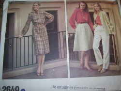 2649 VOGUE CAMISOLE, BUTTON DRESS, SHIRT,  BOTTOMS PATTERN 10